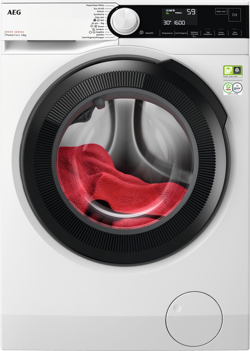 Aeg Lr85864 Wasmachine 8kg 1600t – Slim Stil & Superzuinig Wassen | Nieuw (outlet)