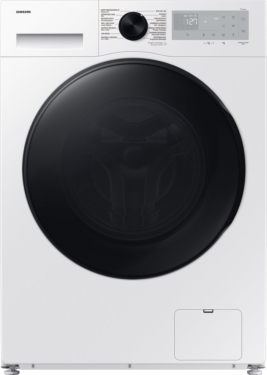 Samsung Wd90dg5b15bh - Was-droogcombinatie - 9 Kg Wassen - 6 Kg Drogen - 1400 Tpm - Ecobubble - Energieklasse D | Nieuw (outlet)