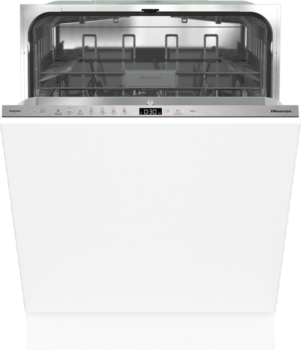 Hisense Hv642c65 - Inbouw Vaatwasser - 59.8 Cm Breed - 14 Couverts - 46 Db - Energieklasse C | Nieuw (outlet)