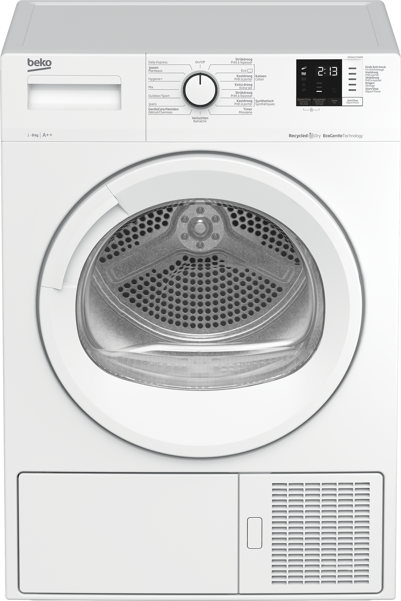 Beko Df8412tamm Warmtepompdroger – 8 Kg, 64 Db, Energieklasse E | Welhof; Dé Outlet Store Van De Benelux