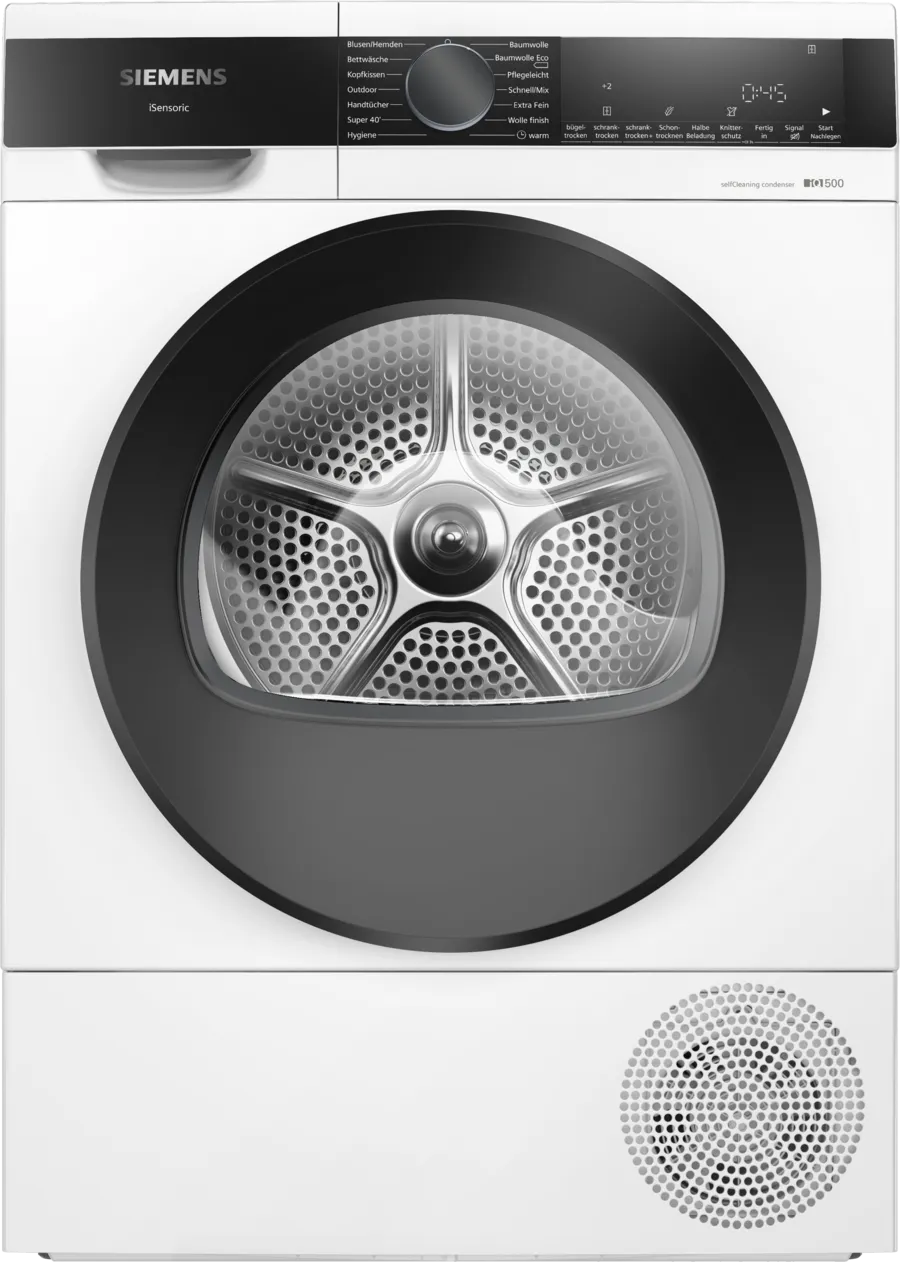 Siemens Wq45g2d00 - Warmtepompdroger - 9 Kg - 61 Db - Energieklasse C | Welhof; Dé Outlet Store Van De Benelux