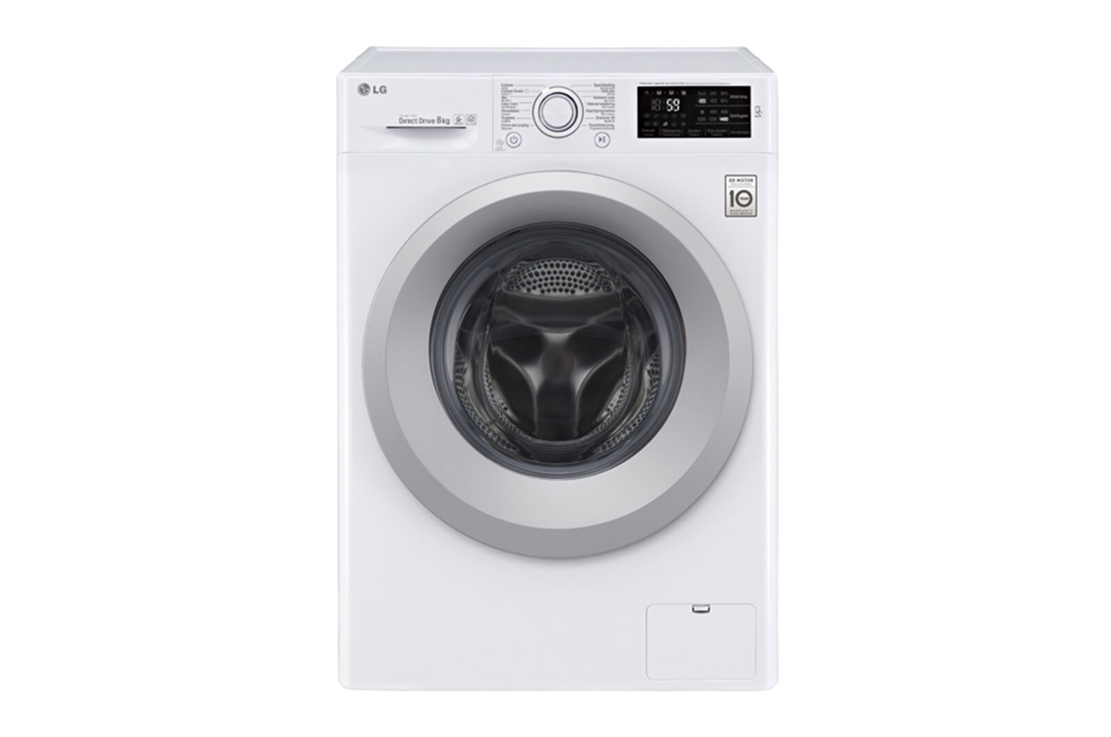 Lg Fh4j5tn8e - Wasmachine - 8 Kg - 1400 Tpm - Direct Drive - Energieklasse D | Nieuw (outlet)
