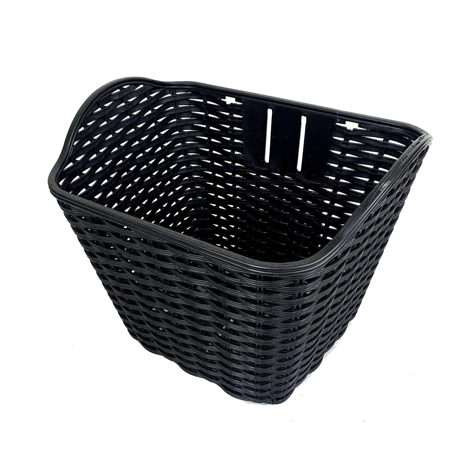 Hbs Fietsmand001 - Rieten Fietsmand - Universeel - Zwart | Welhof; Dé Outlet Store Van De Benelux