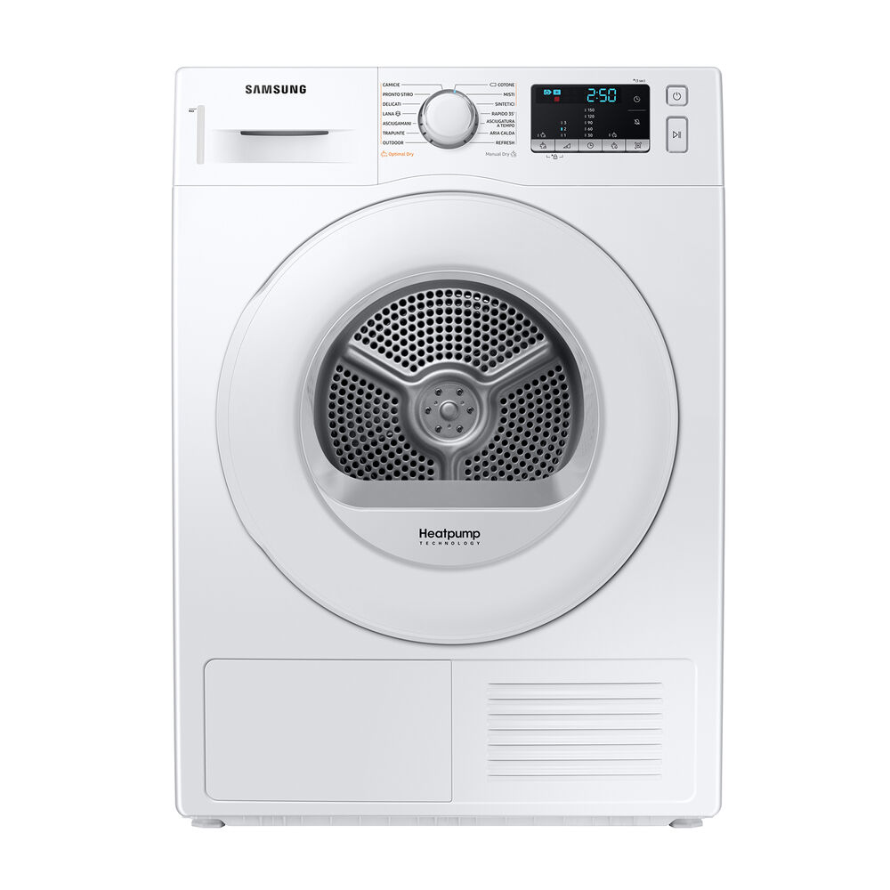 Samsung Dv70ta000te - Warmtepompdroger - 7 Kg - 65 Db - Energieklasse A++ | Nieuw (outlet)