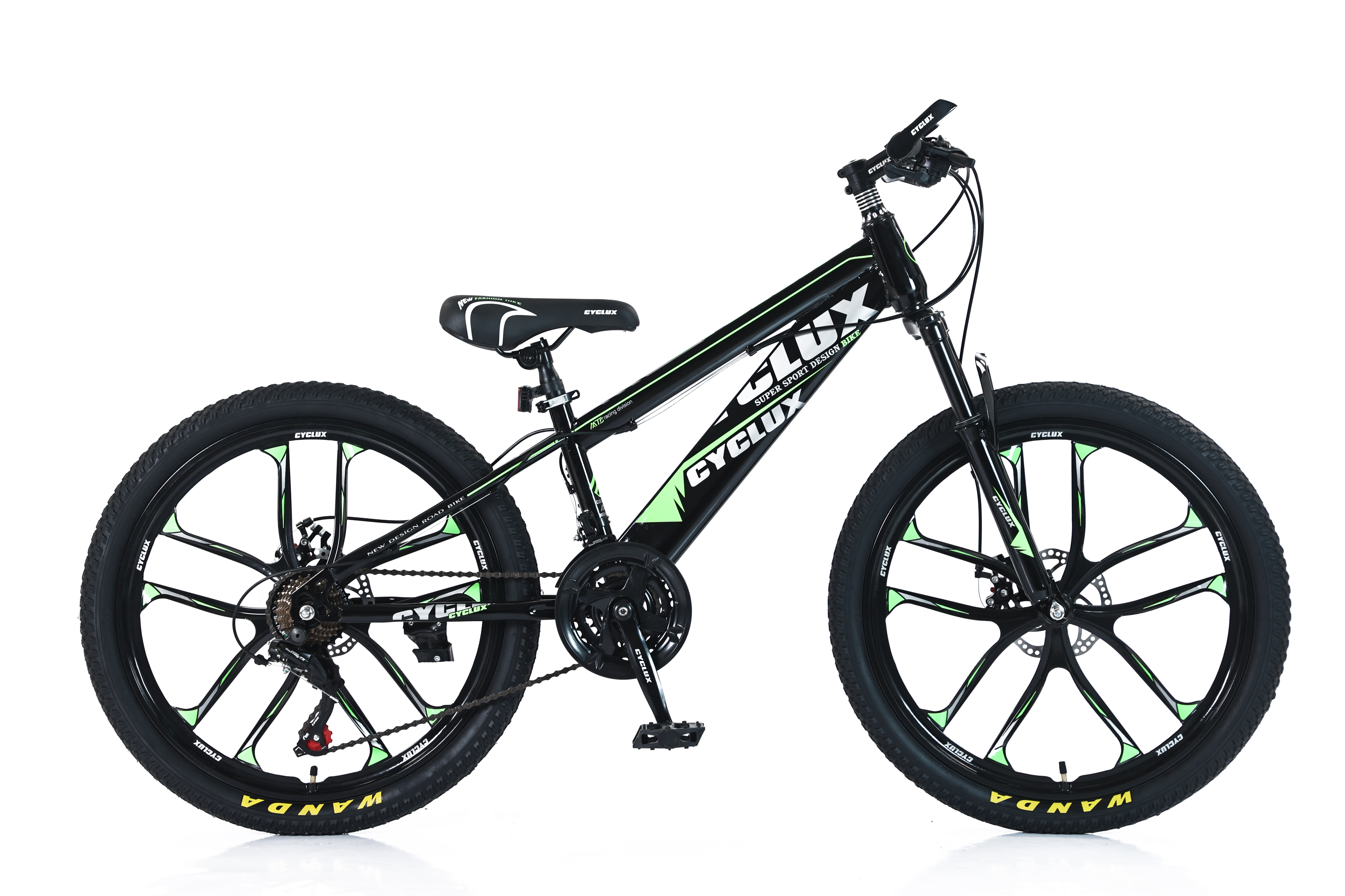 Cyclux Road Bike Jongensfiets Mtb 26 Inch 21 Speed Shimano Groen | Welhof; Dé Outlet Store Van De Benelux