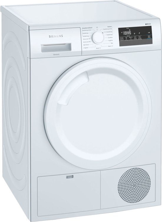 Siemens Wt43n202 - Condensdroger - 8 Kg - Autodry & Softdry - 65 Db | Tweedehands (Refurbished)