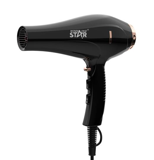 Winning Star Haardroger 2000w Fohn Ac5413 Zwart | Welhof; Dé Outlet Store Van De Benelux