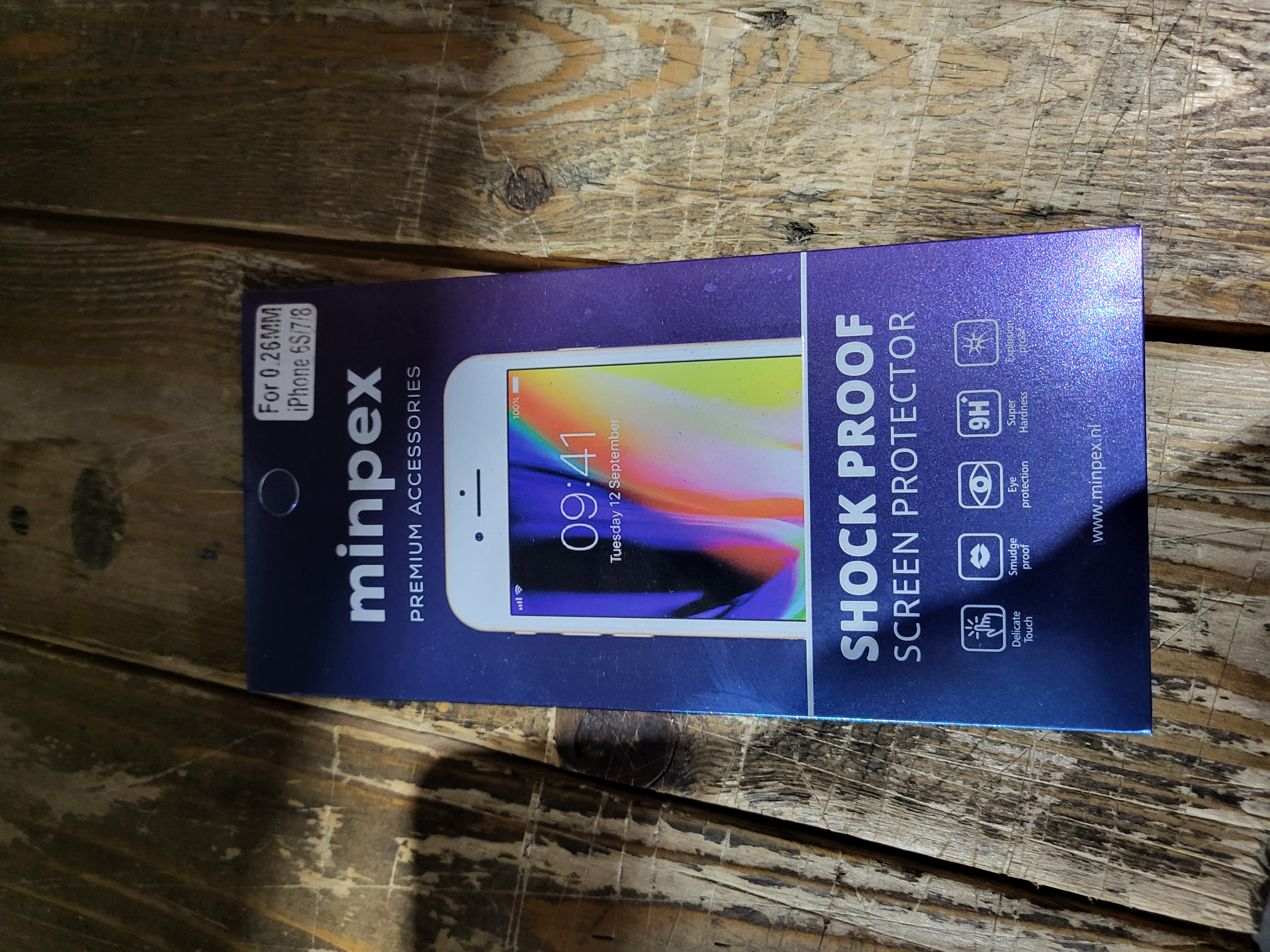 Overige Minpex Screen Protector - Glas - Geschikt Voor Iphone 6s, 7 En 8 | Welhof; Dé Outlet Store Van De Benelux