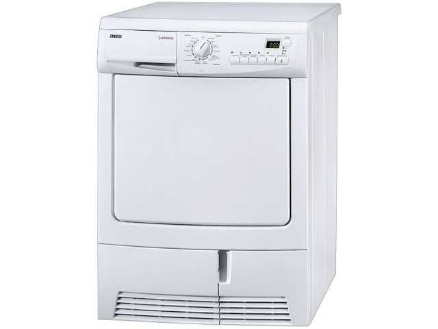 Zanussi Zte285 - Condensdroger - 7 Kg - 62 Db - Uitgestelde Start - Energieklasse B | Tweedehands (Refurbished)