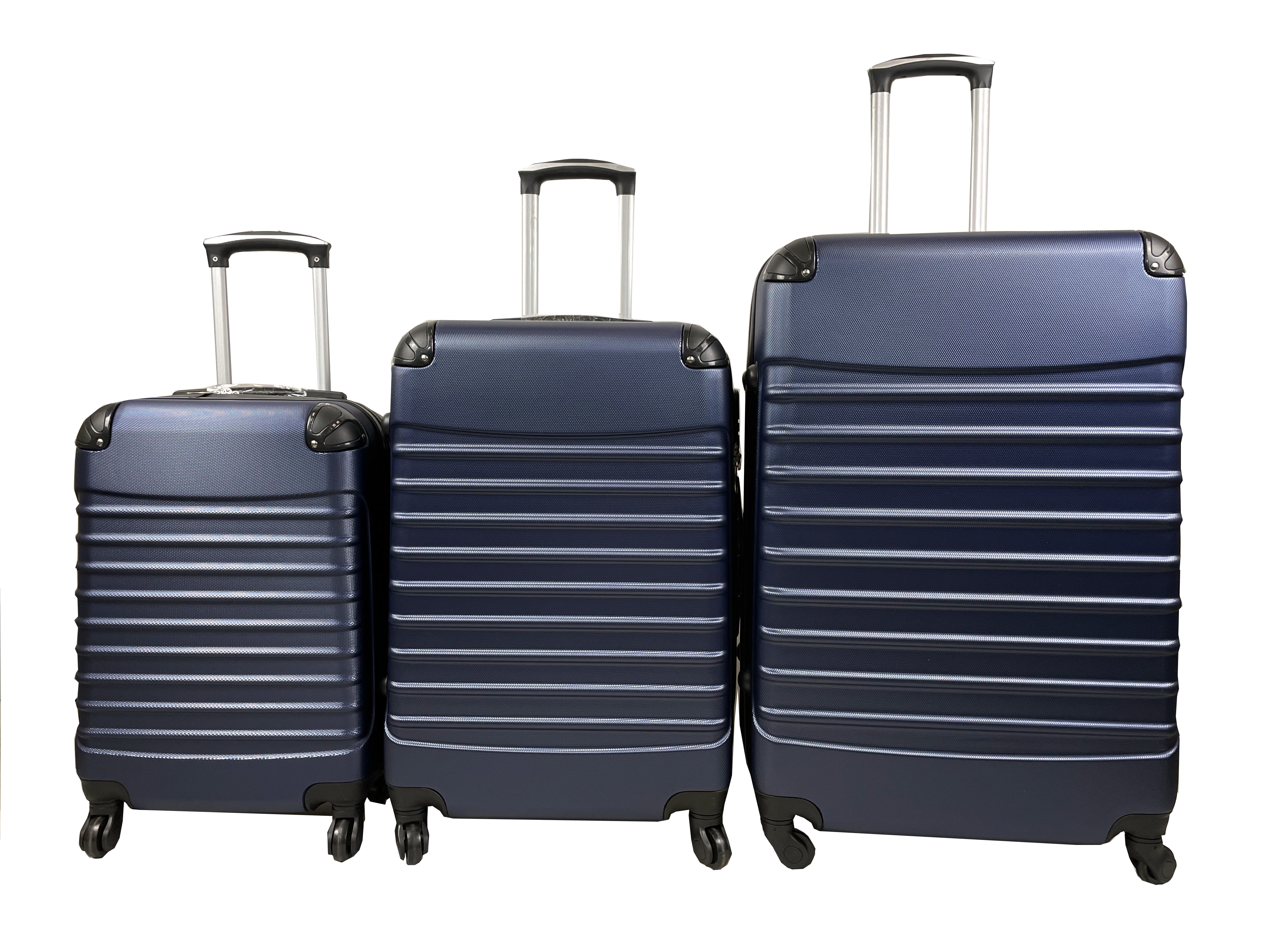 Banerle Kofferset 3 Delig - 85l & 50l & 30l Hard Case- Donkerblauw | Welhof; Dé Outlet Store Van De Benelux