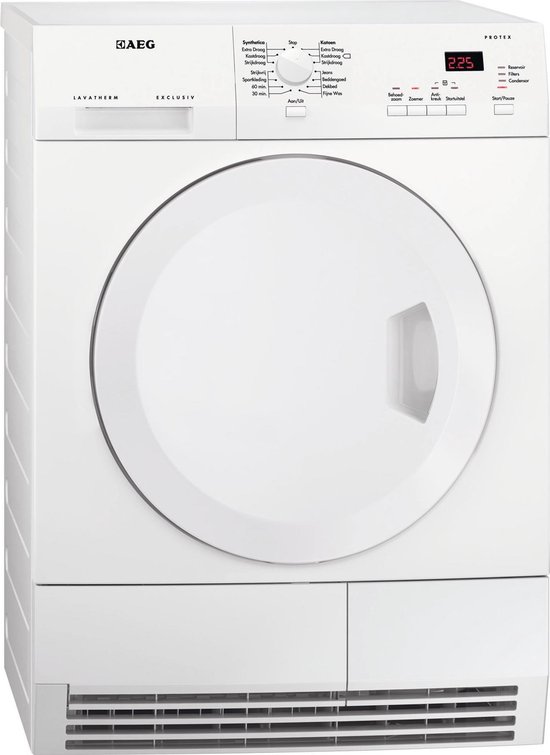 Aeg T65289nac - Condensdroger - 8 Kg - 64 Db - Uitgestelde Start - Energieklasse B | Tweedehands (Refurbished)