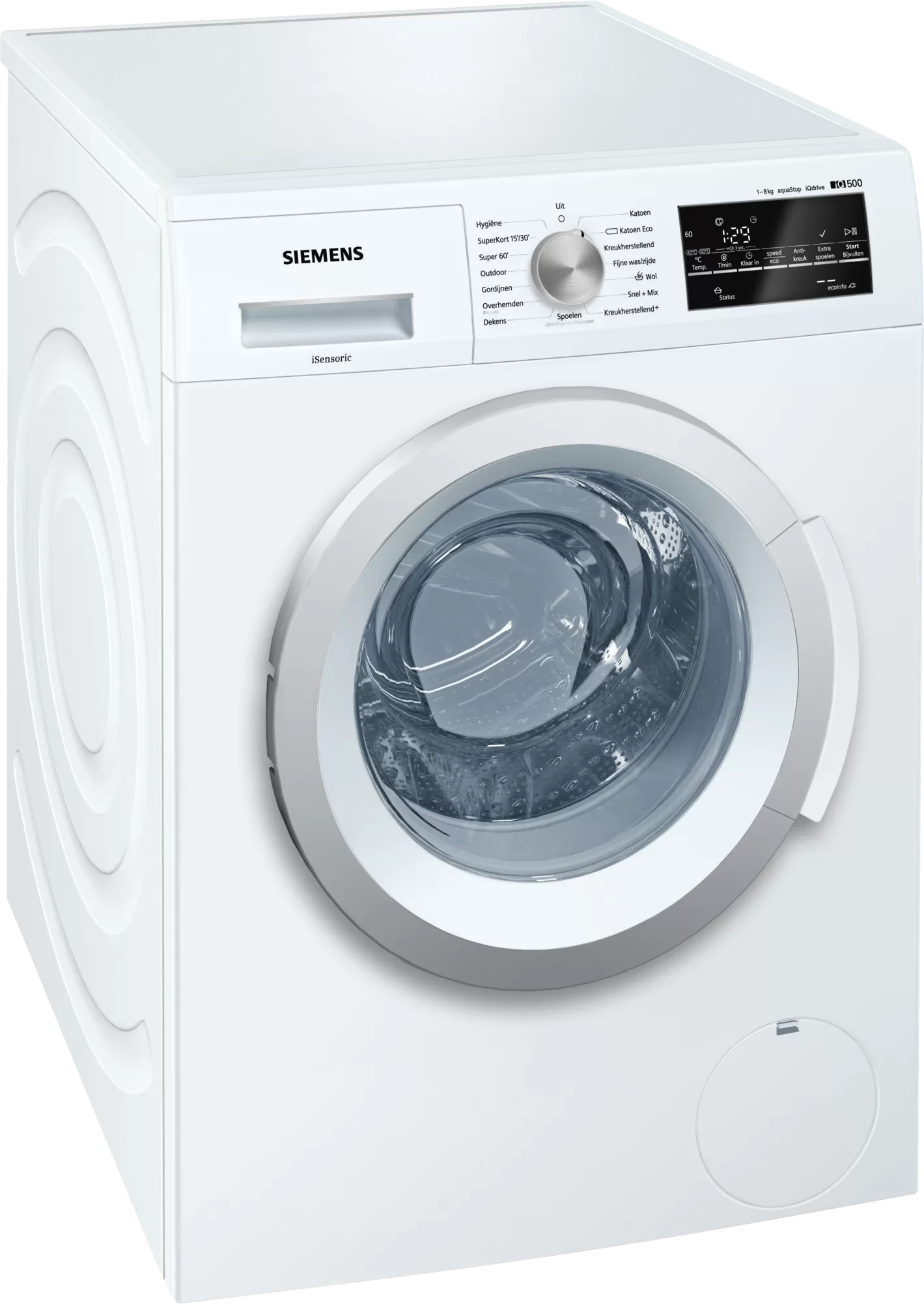 Siemens Wm14t462 - Wasmachine - 8 Kg - 1400 Tpm - Ecosilence Drive | Tweedehands (Refurbished)