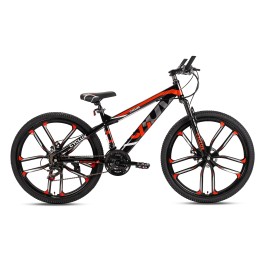 Cyclux Jongensfiets Mtb 26 Inch 21 Speed Shimano Rood