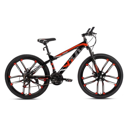 Cyclux Jongensfiets Mtb 26 Inch 21 Speed Shimano Rood