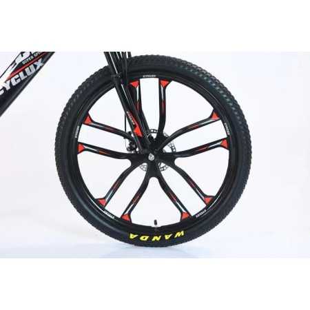 Cyclux Road Bike Jongensfiets Mtb 26 Inch 21 Speed Shimano Rood