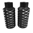 Voetrusten Pegs Bmx Freestyle 110 Mm Alumunium Zwart 2 Stuks