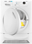 Zanussi Zdh8333p - Warmtepompdroger - 8 kg - 66 dB - Uitgestelde Start