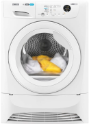 Zanussi ZDH8353W - Warmtepompdroger - 8 kg - 66 dB - Energieklasse A++