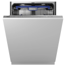 Etna VW744HM - Inbouw Vaatwasser - 86 cm hoog - 16 Couverts - Besteklade - 44 dB - Energieklasse C