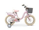 Zonix Meisjesfiets 14 Inch Roze Kinderfiets Met Zijwieltjes  Voor Meisjes Van 3 Tm 5 Jaar  Geschikt Voor Kledingmaat 98-108