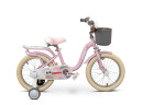 Z2403-kinderfiets-16inch- Pinkzonix Meisjesfiets 16 Inch Roze Kinderfiets Met Zijwieltjes  Voor Meisjes Van 4 Tm 6 Jaar  Geschikt Voor Kledingmaat 103-118