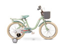 Zonix Meisjesfiets 18 Inch Pastelgroen Kinderfiets Met Zijwieltjes  Voor Meisjes Van 5 Tm 7 Jaar  Geschikt Voor Kledingmaat 110-123