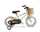 Zonix Kinderfiets 14 Inch Jongensfiets – Licht Beige Met Zijwieltjes | Leeftijd 3-5 Jaar | Kledingmaat 98-108