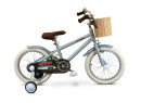Zonix Kinderfiets 16 Inch Jongensfiets – Pastel Slate Blue Met Zijwieltjes | Leeftijd 4-6 Jaar | Kledingmaat 103-118