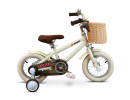 Zonix Kinderfiets 12 Inch Jongensfiets – Licht Beige Met Zijwieltjes | Leeftijd 2-4 Jaar | Kledingmaat 90-105