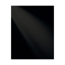 Cata Splashback Bsb675 – 60 Cm Breed Zwart Glas 75 Cm Hoog