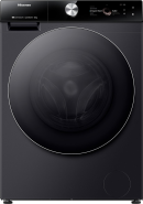 Hisense WF7S1247BB - Wasmachine - 12 kg - 1400 tpm - AutoDose & Steam - Energieklasse A - Zwart
