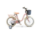 Zonix Meisjesfiets 16 Inch Licht Pastelroze Kinderfiets Met Zijwieltjes Voor Meisjes Van 4 Tm 6 Jaar Geschikt Voor Kledingmaat 103-118