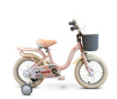 Zonix Meisjesfiets 14 Inch Licht Pastelroze Kinderfiets Met Zijwieltjes Voor Meisjes Van 3 Tm 5 Jaar Geschikt Voor Kledingmaat 98-108