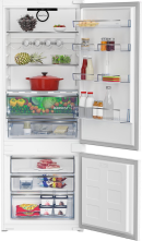 Beko Bcse400e40sn - Inbouw koel-vriescombinatie - 400 liter - Energieklasse E