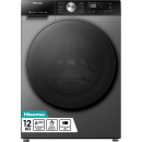 Hisense WF3S1243BT3 - Wasmachine - 12 kg - 1400 tpm - Steam Wash - Energieklasse A - Grafiet