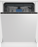 Beko BDIN36530 - Inbouw Vaatwasser - 59.8 cm - 15 Couverts - HygieneIntense & SteamGloss - 45 dB - Energieklasse D