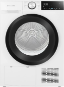 Wisberg WBDR8A2WNB - Warmtepompdroger - 8 kg - 65 dB - Energieklasse A++