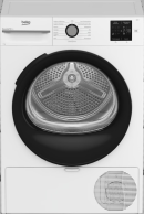 Beko Bm3t37240x - Warmtepompdroger - 7 kg - 64 dB - Energieklasse C - Wit