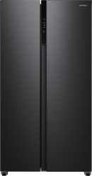 Wisberg Wbsbsnd595cb - Amerikaanse Koelkast - 177 cm - 595L - No Frost - Zwart RVS
