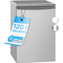 Bomann KS2184.1INOX - Tafelmodel Koelkast - 120 Liter - RVS-look