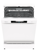 Hisense HS643D60W - Vrijstaande Vaatwasser - 60 cm - 16 Couverts - Besteklade - 45 dB - Energieklasse D