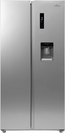 Willow WSBS84DS - Amerikaanse Koelkast - 176.3 cm - 430L - No Frost - Zilver