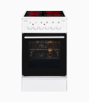 Exquisit ECM 8 - Keramisch fornuis - 1 oven - Oranje