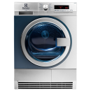 Electrolux TE1120HP - Warmtepompdroger - 8 kg - 66 dB - Energieklasse E - RVS