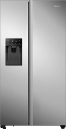 Hisense RS694N4TZE - Amerikaanse Koelkast - 179.3 cm - 562L - No Frost - Zilver
