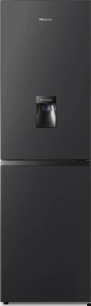 Hisense RB327N4WBE - Koel-vriescombinatie - 192.4 cm - 256L - No Frost - Zwart