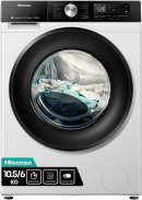 Hisense WD3S1043BW3 - Was-droogcombinatie - 10.5 kg wassen - 6 kg drogen - 1400 tpm - Energieklasse A/D