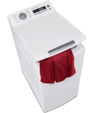 Hanseatic HTW8013A - Bovenlader wasmachine - 8 kg - 1300 tpm - Energieklasse A - Wit