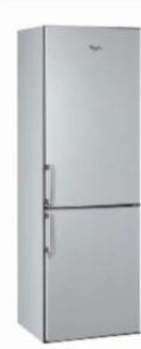 Whirlpool WBE3414ST - Koelvriescombinatie - 188 cm - 339L - Zilver
