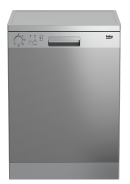Beko Dfn05311x - Vrijstaande Vaatwasser - 60 cm - 13 Couverts - 49 dB - Energieklasse F